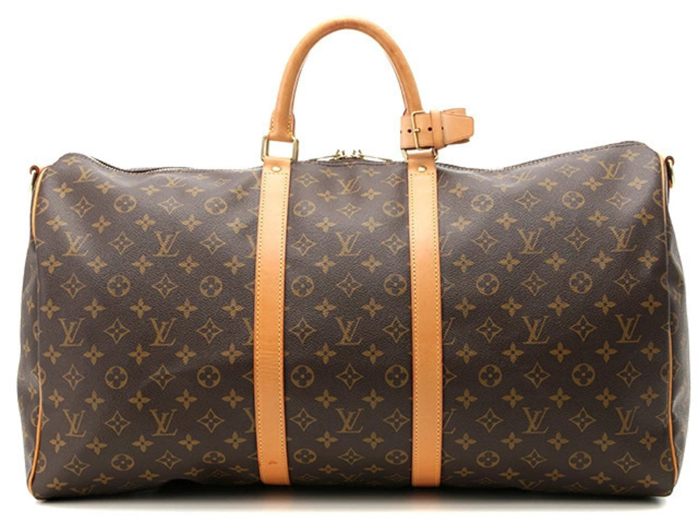 LOUIS VUITTON Keepall Bandouliere Boston Bag Monogram